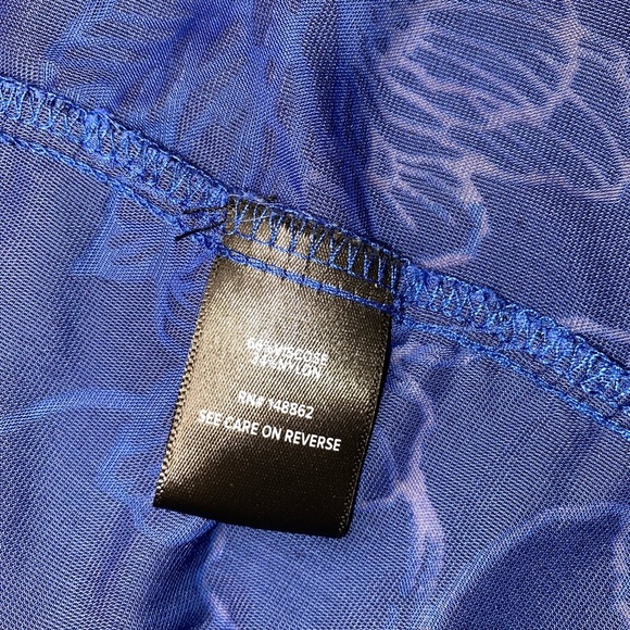 TORRID Madison Velvet Burnout Tunic Blouse in Purple and Black Size 6XL - Picture 7 of 9